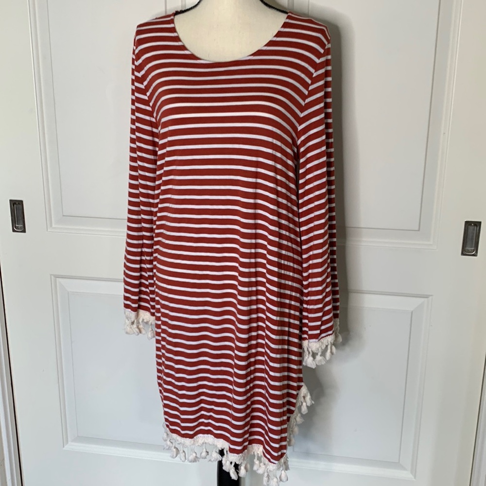 Jodifl Dress with tassel trim